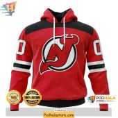 New Jersey Devils 3D Hoodie Personalized NHL Apparel for Fans