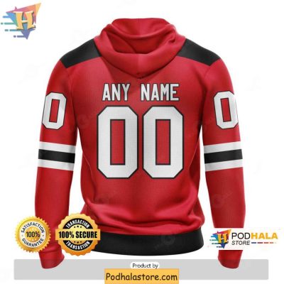 New Jersey Devils 3D Hoodie Personalized NHL Apparel for Fans