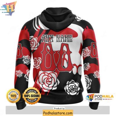 New Jersey Devils 3D Hoodie Personalized with Grateful Dead Design