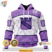 New York Rangers 3d Hoodie Custom Lavender Nhl Apparel For Cancer Awareness 1.jpg - demo10