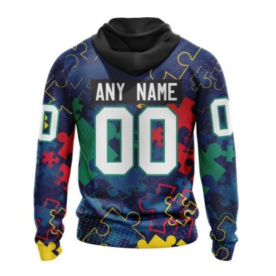 Personalized NHL New York Rangers Specialized Fearless Against Autism All Over Print 3D Hoodie Unisex Hoodie