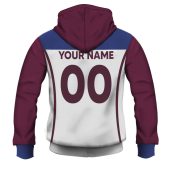 Obl Yourname Afbl5 Zip Hoodie Back - demo10