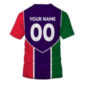 Obl Yourname Affe6 Tee Back - demo10