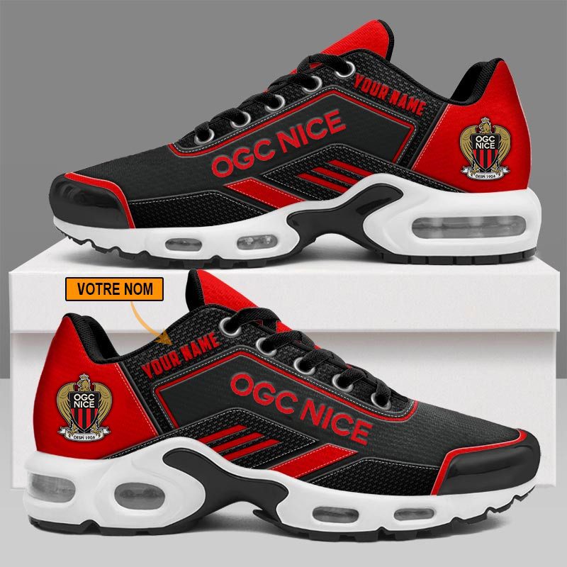 OGC Nice - Chaussures Air Max Plus Nouveau style avec nom personnalis? OGC Nice - Chaussures Air Max Plus Nouveau style avec nom personnalis?