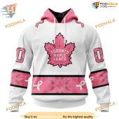 October Breast Cancer Awareness Paisley Nhl Toronto Maple Leafs Hoodie 3d 1.jpg - demo10
