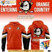 Orange Country Anaheim Ducks 3D Hoodie 2024 Hockey Fan Gear Apparel