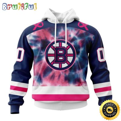 Personalized NHL Boston Bruins All Over Print 3D Hoodie Special Pink October Fight Breast Cancer Gift For Man And Women
