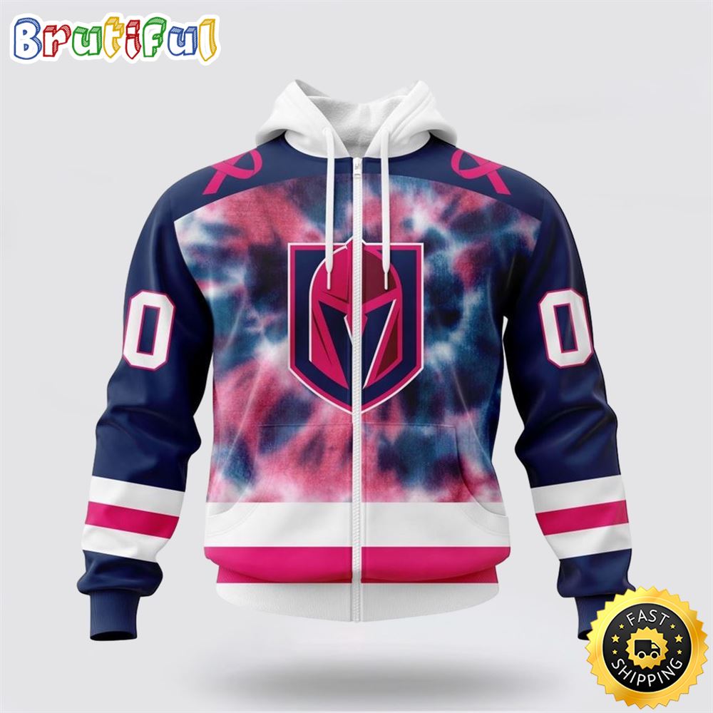 Personalized NHL Vegas Golden Knights All Over Print Zip Hoodie 3D Special Pink October Fight Breast Cancer Gift For Man And Women Personalized NHL Vegas Golden Knights All Over Print Zip Hoodie 3D Special Pink October Fight Breast Cancer Gift For Man And Women