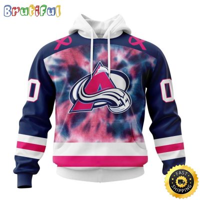 Personalized NHL Colorado Avalanche All Over Print 3D Hoodie Special Pink October Fight Breast Cancer Gift For Man And Women
