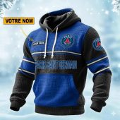 Paris Saint-Germain Personalized waffle knit hoodie
