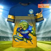Parramatta Eels Nrl Personalized Name 3d T Shirt - demo10