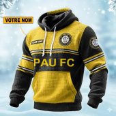 Pau FC Personalized waffle knit hoodie