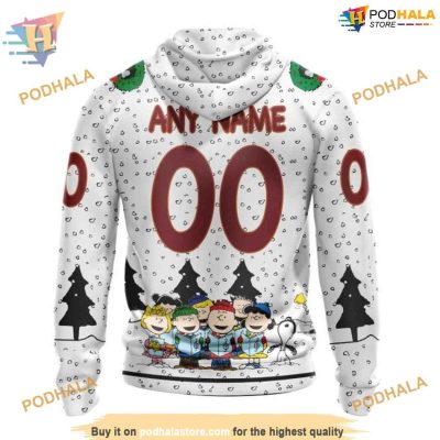 Peanuts Special Design NHL Arizona Coyotes Hoodie 3D, Unique Arizona Coyotes Kids Apparel