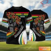 Penrith Panthers Personalized Name 3D T-Shirt Hoodie Zipper Hoodie for men and women Gift For Nrl Fan