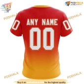 Persionalized Retro Gradient Design Nhl Calgary Flames Hoodie 3d Sweatshirt 4.jpg - demo10