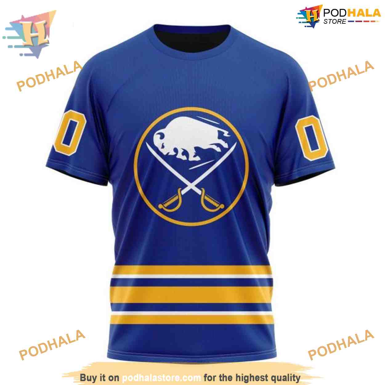 Personalized 2023 Home Kits NHL Buffalo Sabres 3D Hoodie Trendy Apparel Personalized 2023 Home Kits NHL Buffalo Sabres 3D Hoodie Trendy Apparel