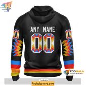 Personalized Anaheim Ducks 3d Hoodie For Fans With Native Design 2.jpg - demo10