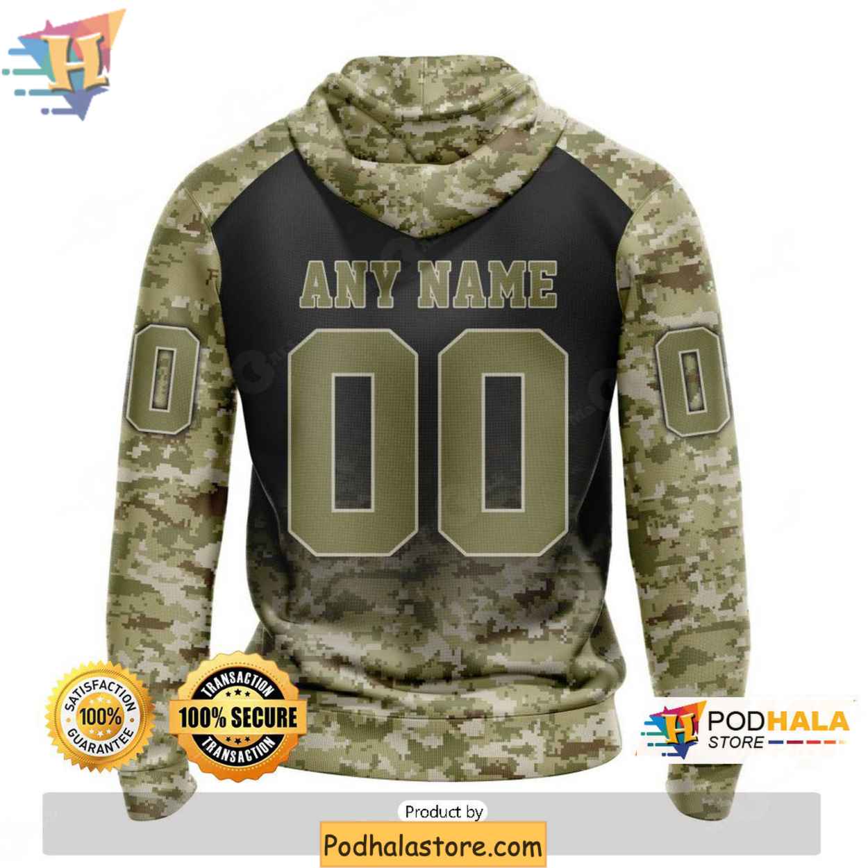 Personalized Anaheim Ducks Camo Design 3D Hoodie Veterans Day Gift Personalized Anaheim Ducks Camo Design 3D Hoodie Veterans Day Gift