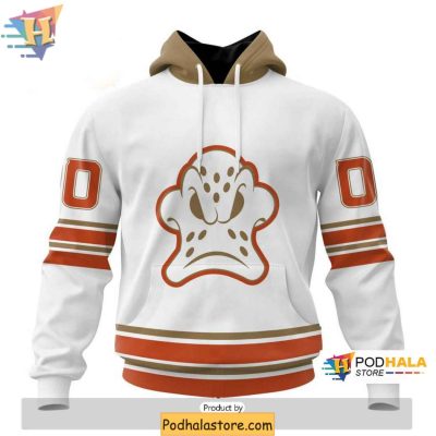 Personalized Anaheim Ducks Hoodie NHL Sweatshirt 3D Design