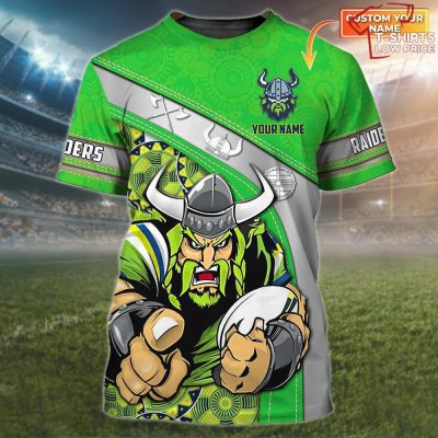 Personalized Canberra Raiders 3D T-Shirt Hoodie Zipper Hoodie for men and women Gift For Nrl Fan