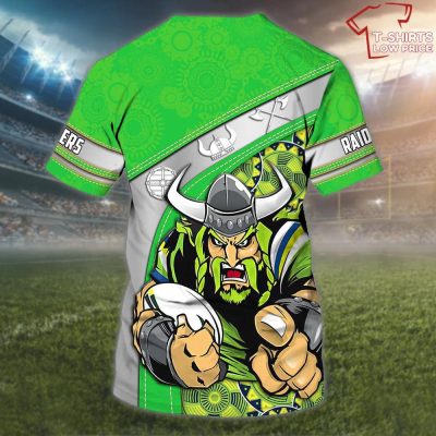 Personalized Canberra Raiders 3D T-Shirt Hoodie Zipper Hoodie for men and women Gift For Nrl Fan