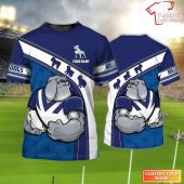 Personalized Canterbury-bankstown Bulldogs 3D T-Shirt Hoodie Zipper Hoodie for men and women, Gift For Nrl Fan