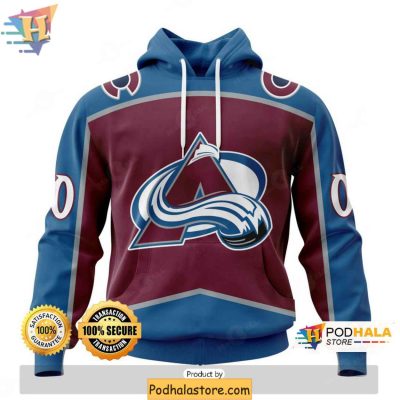 Personalized Colorado Avalanche Hoodie, NHL 3D Apparel for Fans