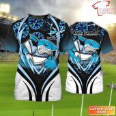 Personalized Cronulla-sutherland Sharks 3D T-Shirt Hoodie Zipper Hoodie for men and women, Gift For Nrl Fan