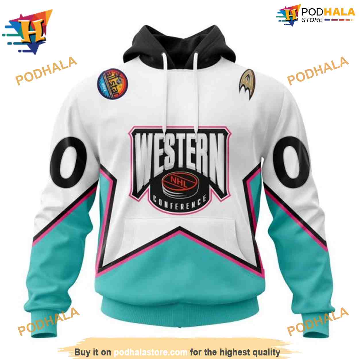 Personalized NHL All-Star Western 2023 Ducks Apparel Hoodie 3D Personalized NHL All-Star Western 2023 Ducks Apparel Hoodie 3D