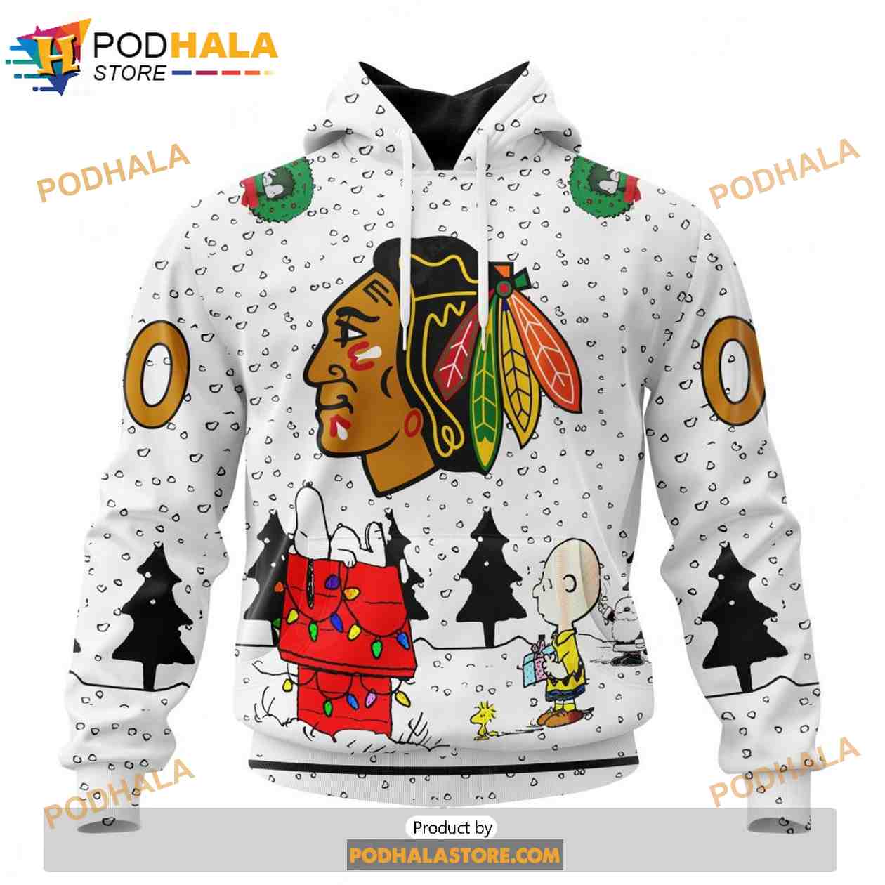 Personalized NHL Chicago Blackhawks Peanuts Snoopy Design Shirt 3D Hoodie Personalized NHL Chicago Blackhawks Peanuts Snoopy Design Shirt 3D Hoodie