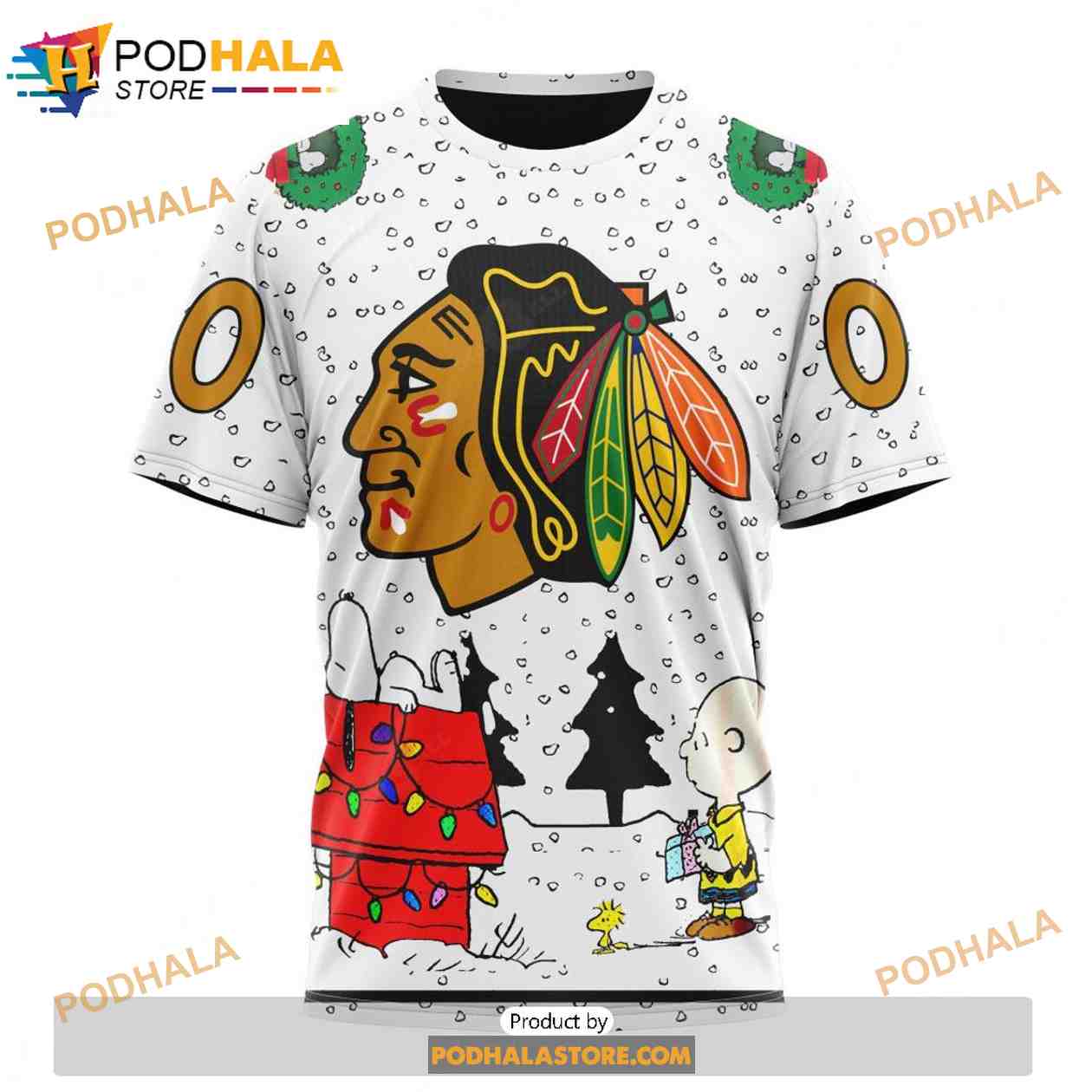 Personalized NHL Chicago Blackhawks Peanuts Snoopy Design Shirt 3D Hoodie Personalized NHL Chicago Blackhawks Peanuts Snoopy Design Shirt 3D Hoodie