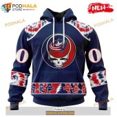 Personalized Nhl Columbus Blue Jackets Grateful Dead Design Shirt 3d Hoodie 1.jpg - demo10