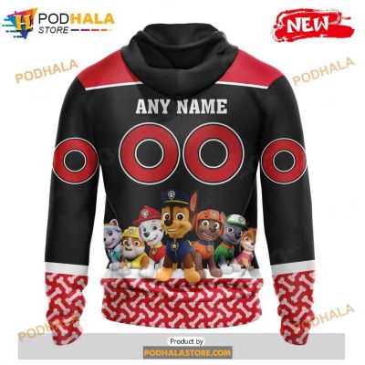 Personalized NHL Columbus Blue Jackets Paw Patrol Design Shirt 3D Hoodie