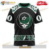 Personalized Nhl Dallas Stars Grateful Dead Design Shirt 3d Hoodie 3.jpg - demo10