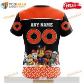 Personalized Nhl Edmonton Oilers Paw Patrol Design Shirt 3d Hoodie 4.jpg - demo10