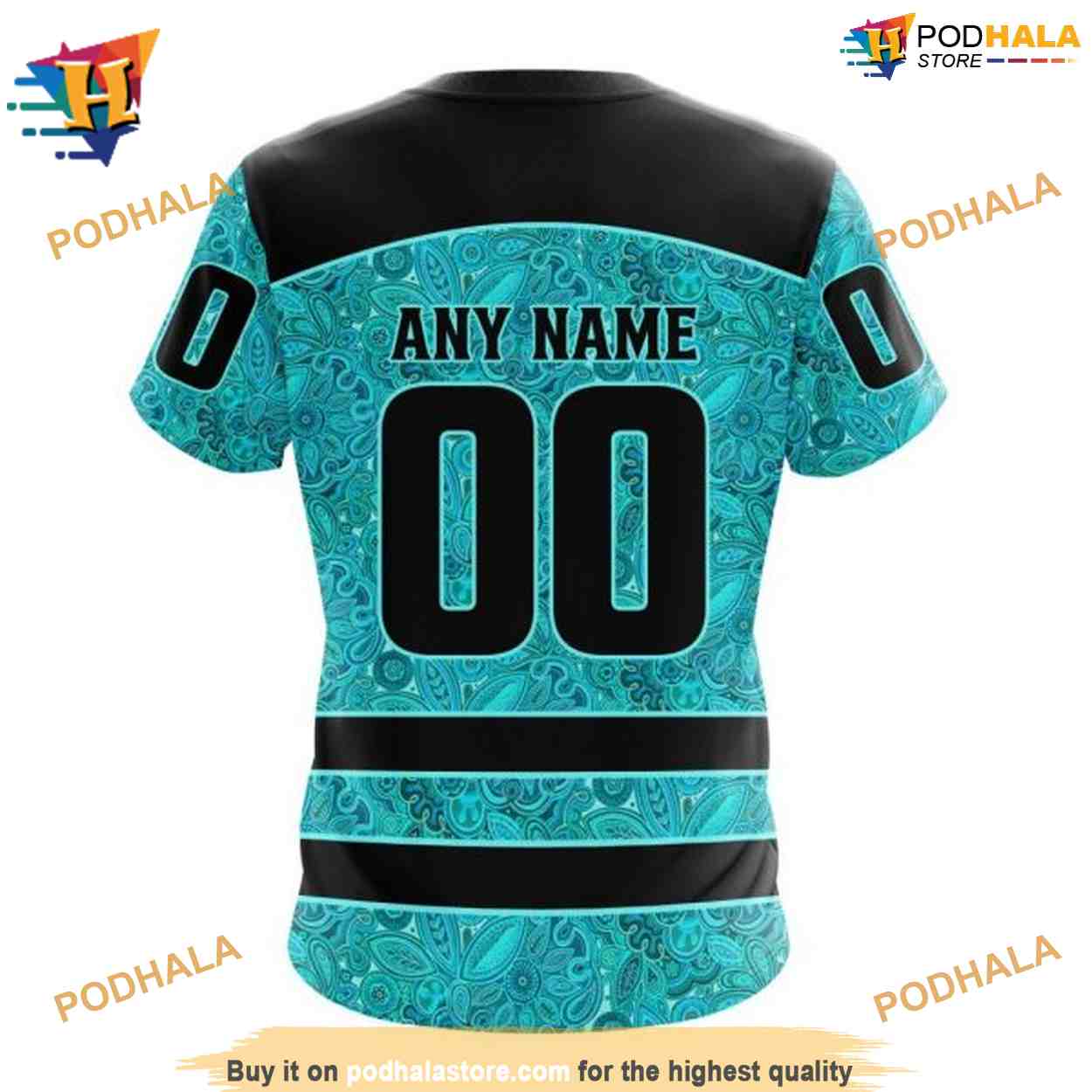 Personalized NHL Fight Ovarian Cancer Ducks Hockey Hoodie 3D Personalized NHL Fight Ovarian Cancer Ducks Hockey Hoodie 3D