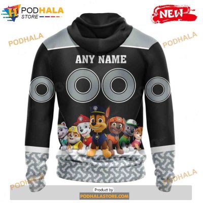 Personalized NHL Los Angeles Kings Paw Patrol Design Shirt 3D Hoodie