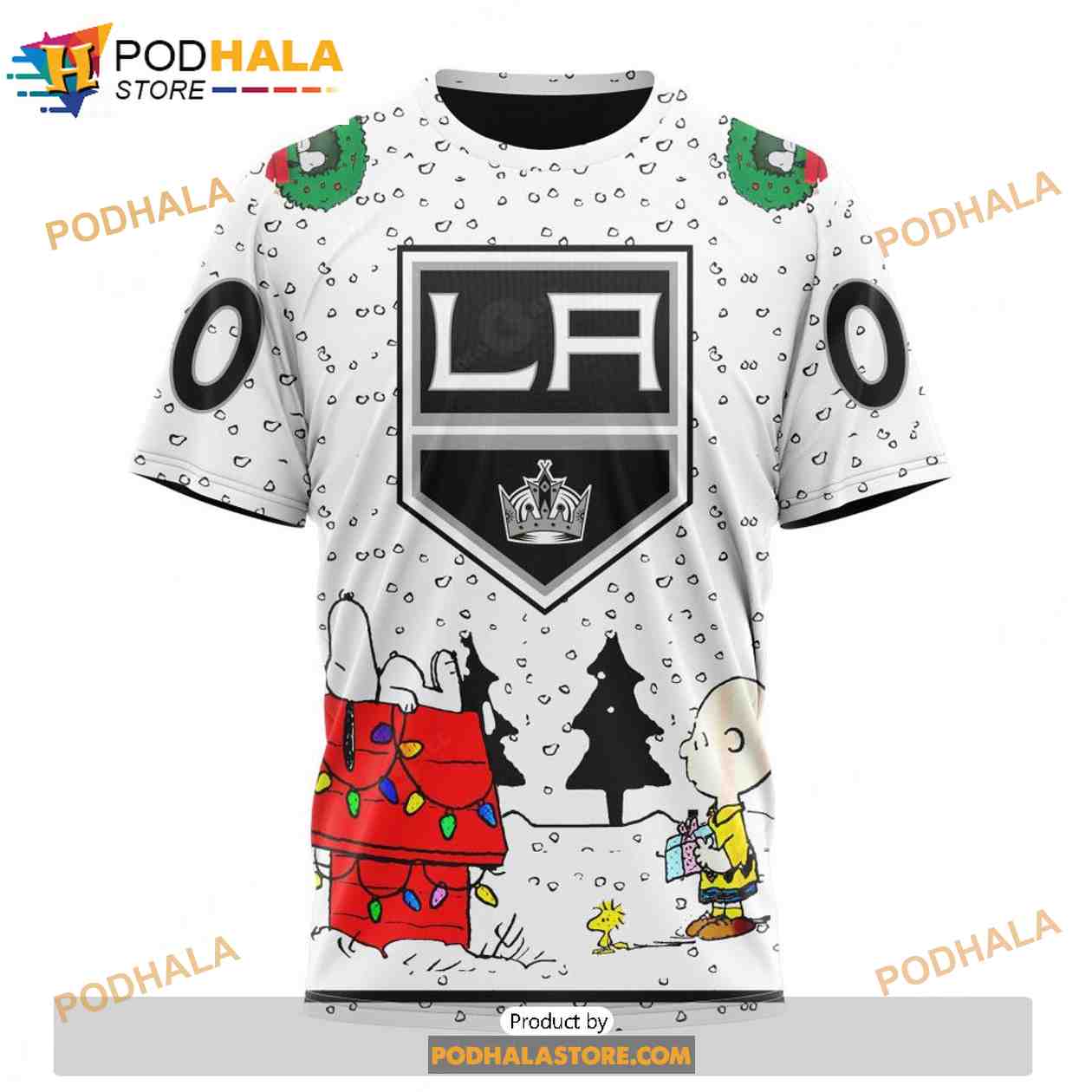 Personalized NHL Los Angeles Kings Peanuts Snoopy Design Shirt 3D Hoodie Personalized NHL Los Angeles Kings Peanuts Snoopy Design Shirt 3D Hoodie
