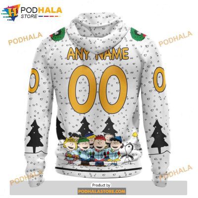 Personalized NHL Nashville Predators Peanuts Snoopy Design Shirt 3D Hoodie