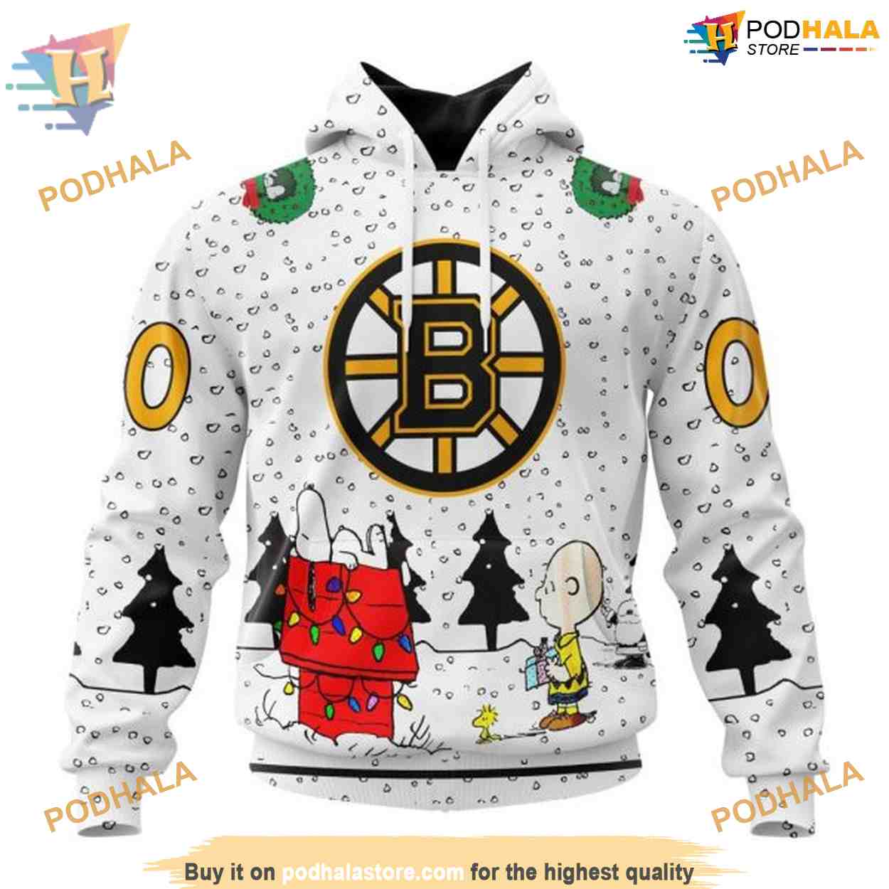 Personalized NHL Peanuts Themed Boston Bruins Hoodie 3D, Exclusive Bruins Gear Personalized NHL Peanuts Themed Boston Bruins Hoodie 3D, Exclusive Bruins Gear