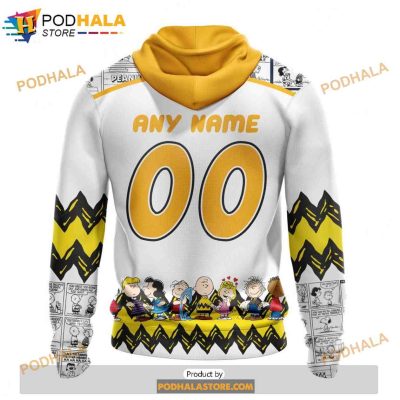 Personalized NHL Pittsburgh Penguins Peanuts Snoopy Design Shirt 3D Hoodie Gift