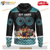 Personalized Nhl San Jose Sharks Paw Patrol Design Shirt 3d Hoodie 2.jpg - demo10