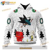 Personalized Nhl San Jose Sharks Peanuts Snoopy Design Shirt 3d Hoodie 1.jpg - demo10