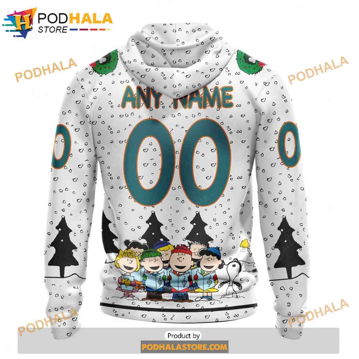 Personalized NHL San Jose Sharks Peanuts Snoopy Design Shirt 3D Hoodie Personalized NHL San Jose Sharks Peanuts Snoopy Design Shirt 3D Hoodie