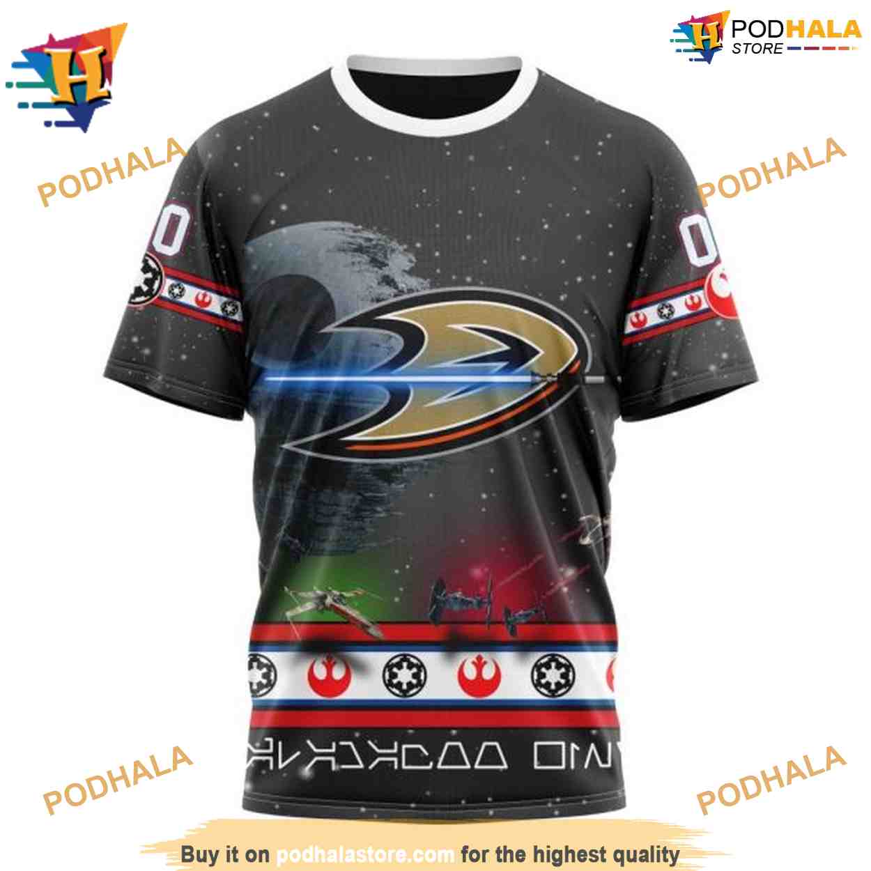 Personalized NHL Star Wars Design Unique Anaheim Ducks Apparel Hoodie 3D Personalized NHL Star Wars Design Unique Anaheim Ducks Apparel Hoodie 3D