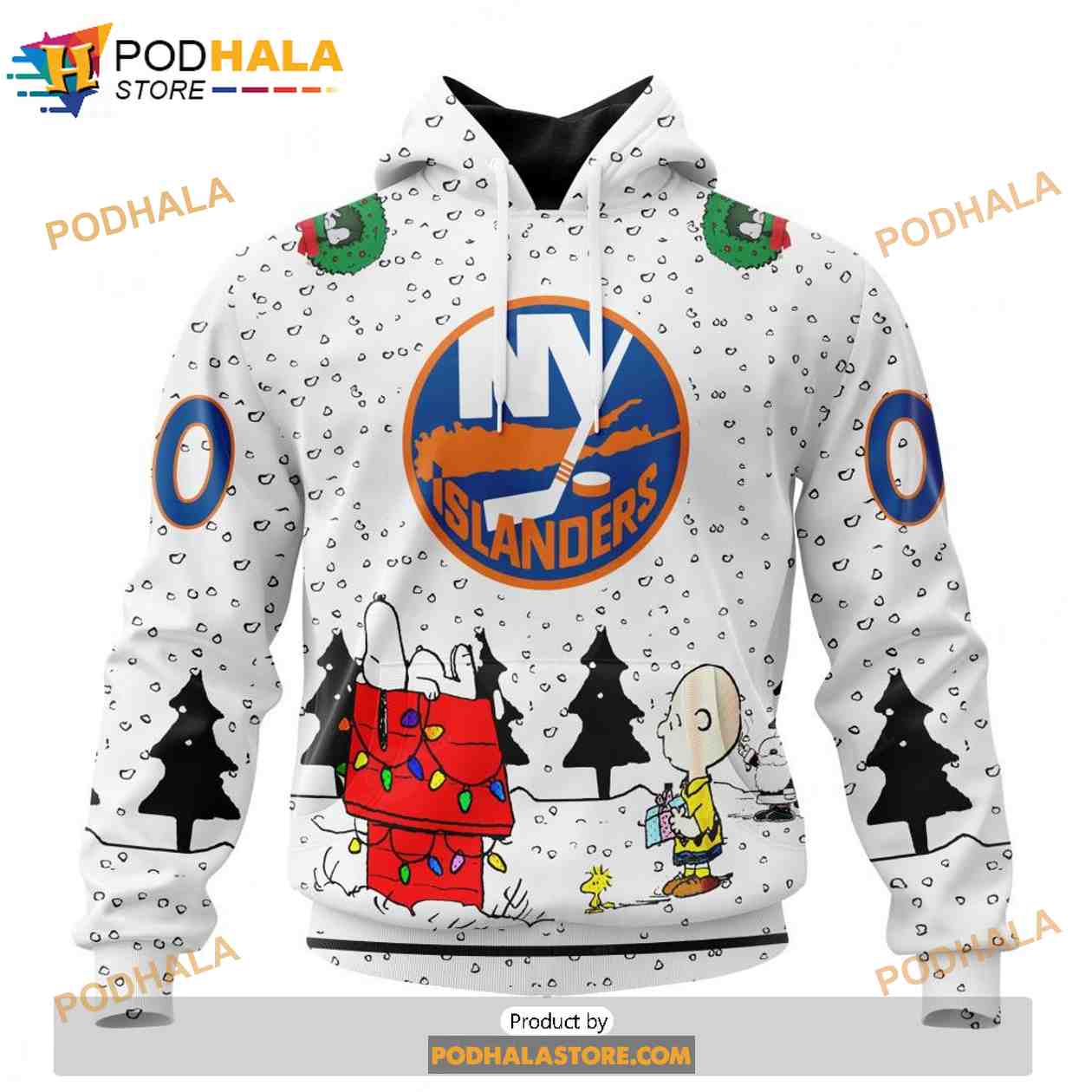 Personalized NHL New York Islanders Peanuts Snoopy Design Shirt 3D Hoodie Personalized NHL New York Islanders Peanuts Snoopy Design Shirt 3D Hoodie