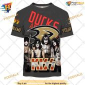 Personalized Nhl X Kiss Band V2 Style Anaheim Ducks Hoodie 3d 3.jpg - demo10