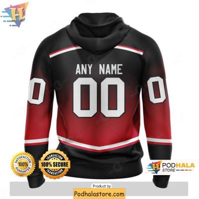 Personalized New Jersey Devils 3D Hoodie, Gradient Design for NHL Fans