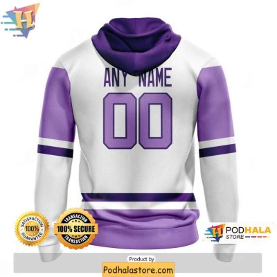 Personalized New Jersey Devils 3D Hoodie, Hockey Fights Cancer Sweatshirt