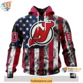 Personalized New Jersey Devils 3D Hoodie for Fans and Independence Day